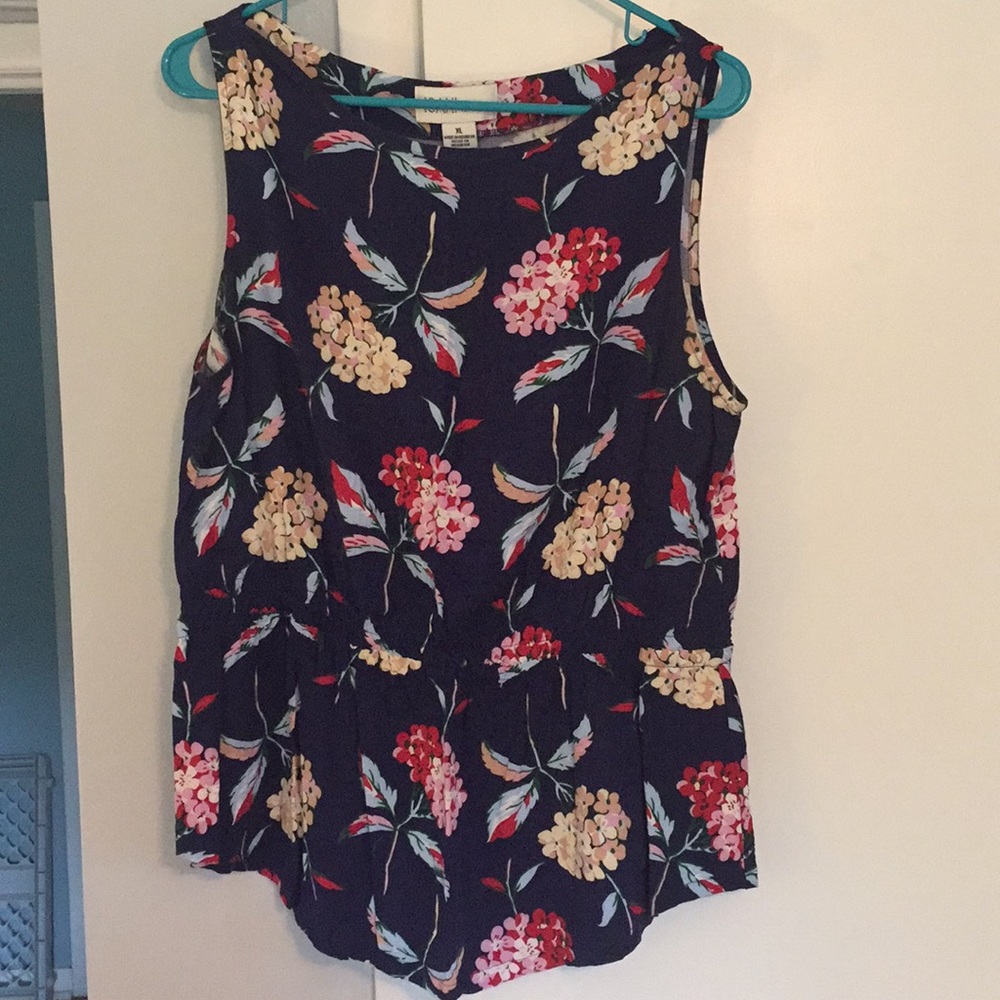 Isani for Target peplum floral top